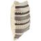 Gray & Cream Handloom Woven Outdoor Square Cushion